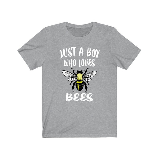 Just A Boy Who Loves Bees Shirt - bee print design