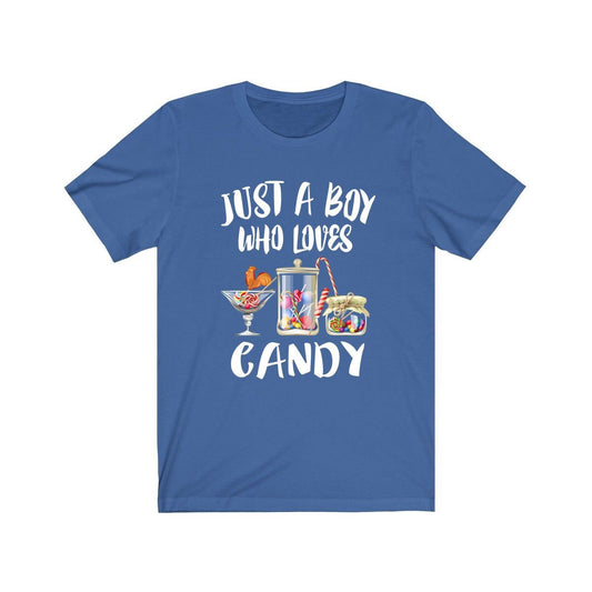 Just A Boy Who Loves Candy Shirt - candy print design