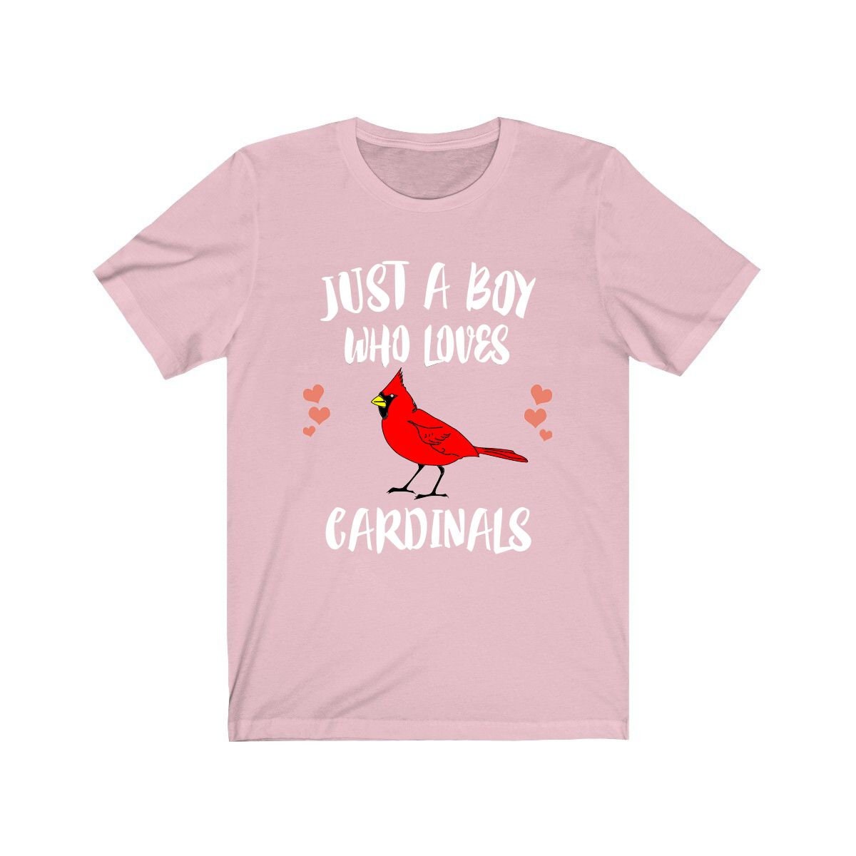 Just A Boy Who Loves Cardinals Birds Shirt, Cardinal Lover Shirt, Birding Shirt, Cardinal Lover Gift, Animal Adult Kids T-Shirt Image 4