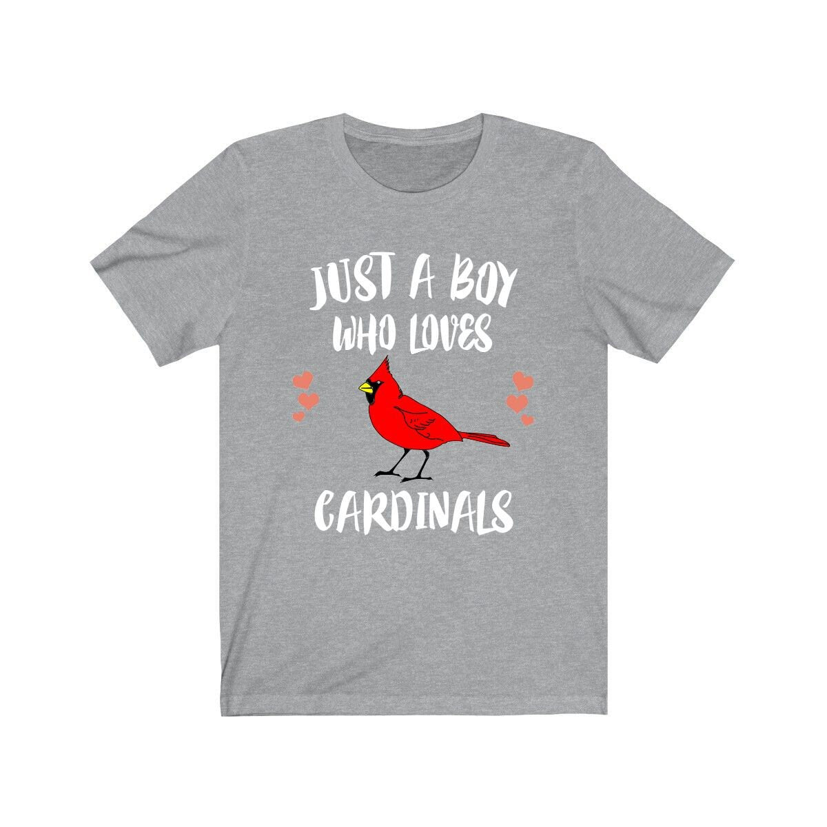 Just A Boy Who Loves Cardinals Birds Shirt, Cardinal Lover Shirt, Birding Shirt, Cardinal Lover Gift, Animal Adult Kids T-Shirt Image 3