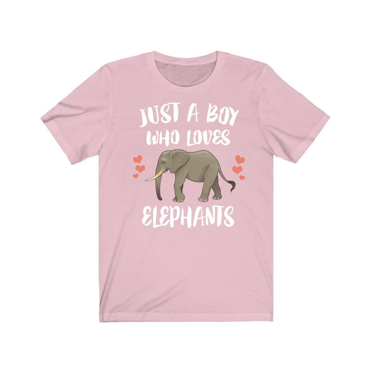 Just A Boy Who Loves Elephants Shirt, Elephant Lover Shirt, Elephant Shirt, Elephant Lover Gift, Animal Adult Kids T-Shirt Image 4
