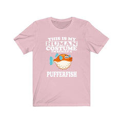 This Is My Human Costume I'm Really A Pufferfish Shirt - pufferfish print design