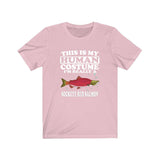 This Is My Human Costume I'm Really A Red Salmon Shirt, Red Salmon Lover Shirt, Salmon Shirt, Salmon Funny Gift, Animal Adult Kids Shirt Image 4