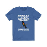 This Is My Human Costume I'm Really A Red-winged Blackbird Shirt, Blackbird Lover Shirt, Birding Shirt, Bird Funny Gift, Adult Kids Shirt Image 3
