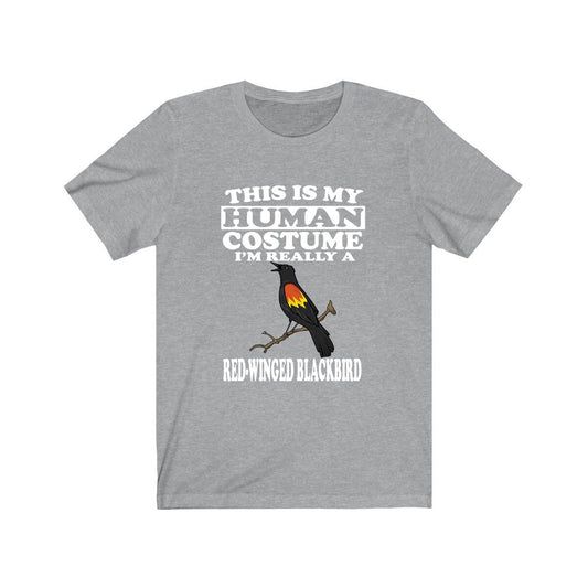 This Is My Human Costume I'm Really A Red-Winged Blackbird Shirt - Red-Winged Blackbird design