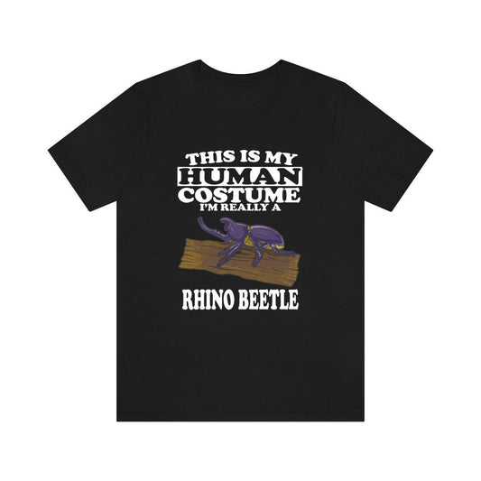 This Is My Human Costume I'm Really A Rhino Beetle Shirt - rhino beetle print design