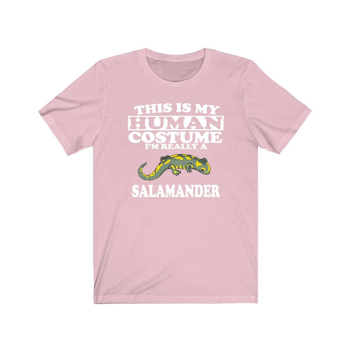 This Is My Human Costume I'm Really A Salamander Shirt, Salamander Lover Shirt, Lizard Shirt, Salamander Funny Gift, Adult Kids Shirt Image 4