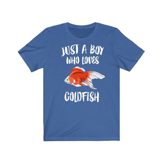 Just A Boy Who Loves Goldfish Shirt - goldfish print design