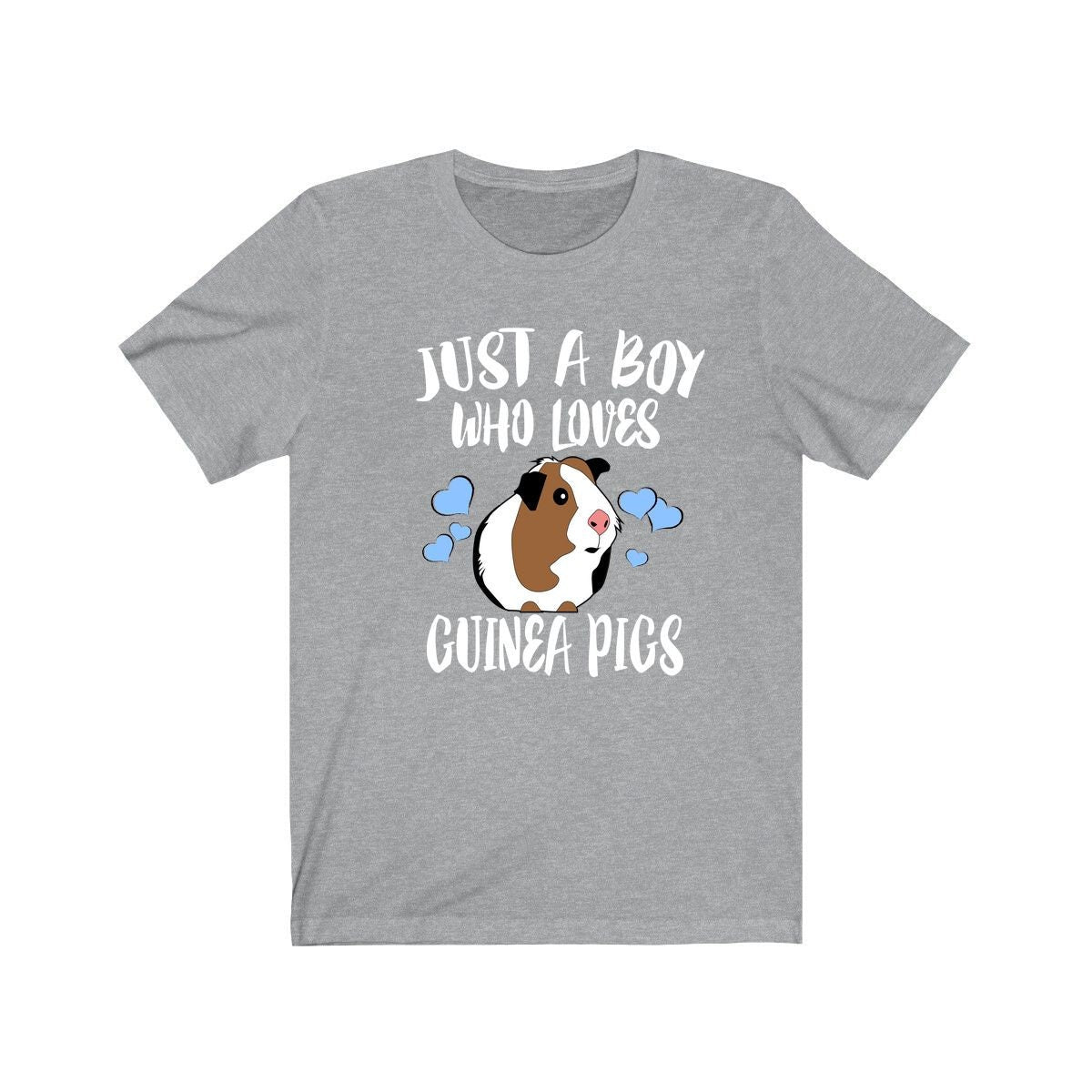 Just A Boy Who Loves Guinea Pigs Shirt, Guinea Pig Lover Shirt, Guinea Pig Shirt, Guinea Pig Lover Gift, Animal Adult Kids T-Shirt Image 3