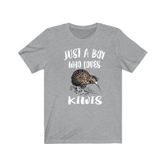 Just a boy who loves kiwi birds New Zealand flightless bird tee