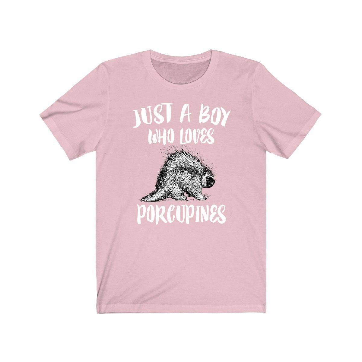 Just A Boy Who Loves Porcupines Shirt, Porcupine Lover Shirt, Porcupine Shirt, Porcupine Lover Gift, Animal Adult Kids T-Shirt Image 4