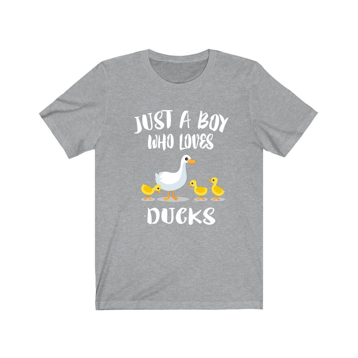 Just A Boy Who Loves Ducks Shirt, Duck Lover Shirt, Duck Shirt, Duck Lover Gift, Animal Adult Kids Image 3