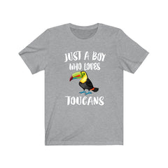 Just A Boy Who Loves Toucans Birds Shirt - toucan print design