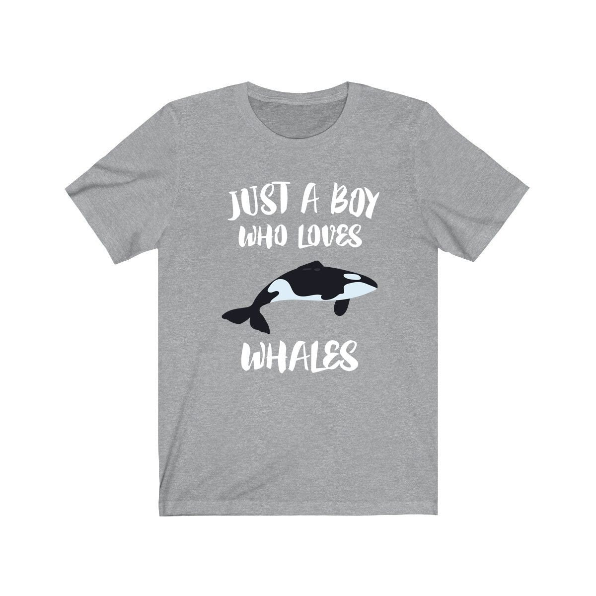 Just A Boy Who Loves Orcas Whales Shirt, Orca Lover Shirt, Whale Shirt, Whale Lover Gift, Animal Adult Kids T-Shirt Image 2