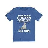 This Is My Human Costume I'm Really A Sea Lion Shirt, Sea Lion Lover Shirt, Sea Lion Shirt, Sea Lion Funny Gift, Adult Kids Shirt Image 2