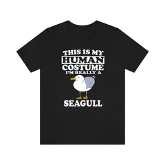 This Is My Human Costume I'm Really A Seagull Shirt - seagull print design