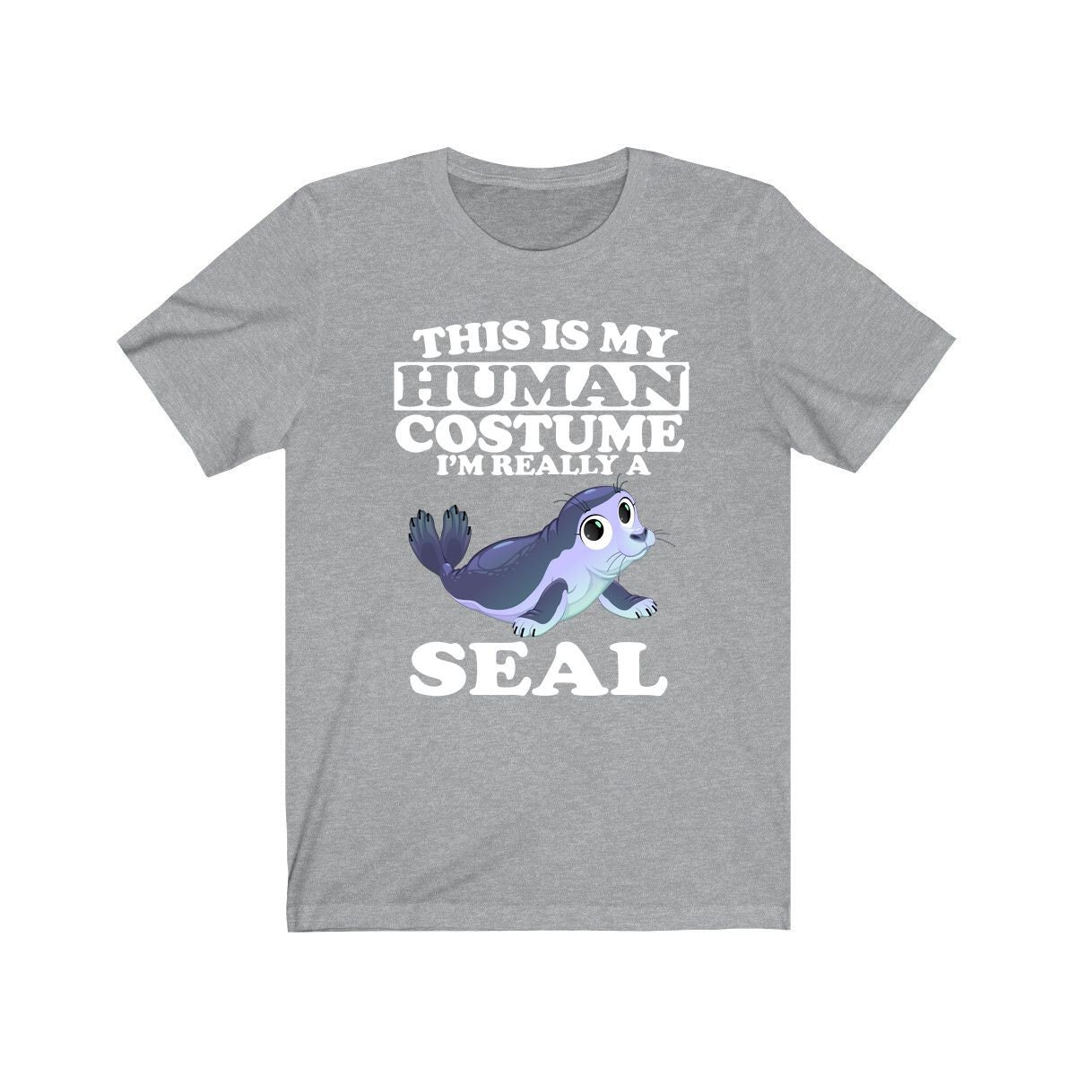 This Is My Human Costume I'm Really A Seal Shirt,  Seal Lover Shirt, Seal Shirt, Seal Funny Gift, Adult Kids Shirt Image 3