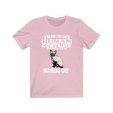 This Is My Human Costume I'm Really A Siamese Cat Shirt, Siamese Cat Lover Shirt, Cat Shirt, Siamese Cat Funny Gift, Adult Kids Shirt Image 4
