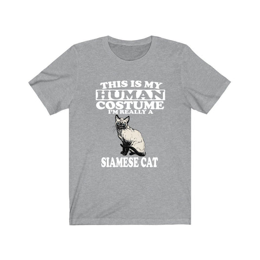 This is my human costume I am really a Siamese cat lover tee