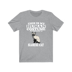 This is my human costume I am really a Siamese cat lover tee