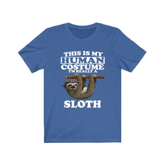 This Is My Human Costume I'm Really A Sloth Shirt - sloth print design