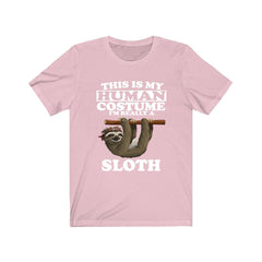 This Is My Human Costume I'm Really A Sloth Shirt - sloth print design