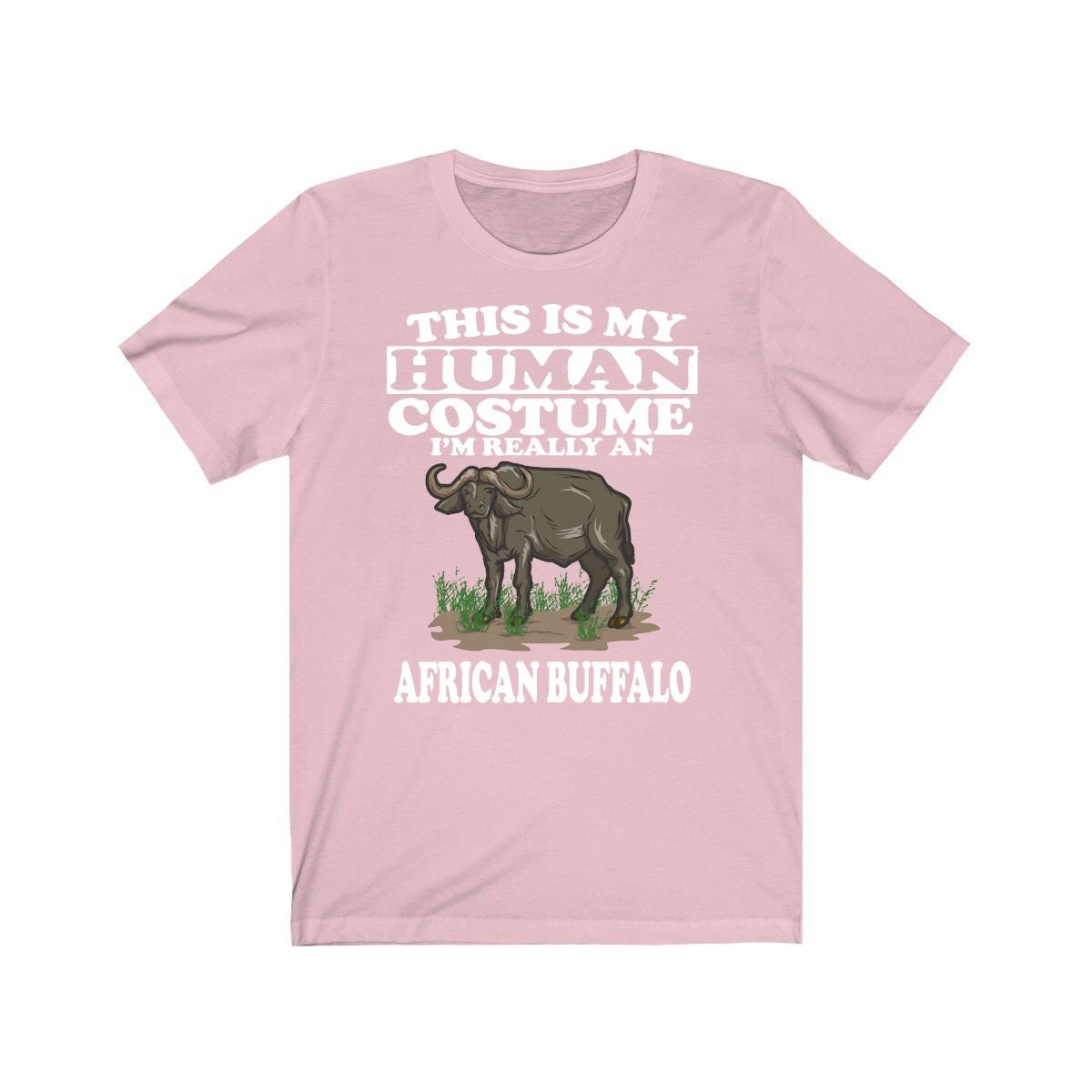 This Is My Human Costume I'm Really An African Buffalo Shirt, African Buffalo Lover Shirt, Buffalo Shirt, Buffalo Lover Gift, Animal Gift Image 4