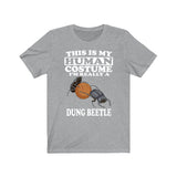 This Is My Human Costume I'm Really A Dung Beetle Shirt, Dung Beetle Lover Shirt, Dung Beetle Shirt, Beetle Lover Gift, Animal Gift Image 1