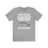 This Is My Human Costume I'm Really A Baiji Dolphin Shirt, Baiji Dolphin Lover Shirt, Dolphin Shirt, Dolphin Lover Gift, Animal Gift Image 3