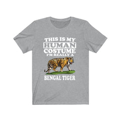 This Is My Human Costume I'm Really A Bengal Tiger Shirt - Bengal tiger print design