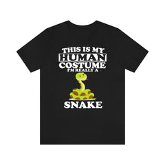 Snake Human Costume Shirt - snake print design