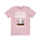 This Is My Human Costume I'm Really A Snow Owl Bird Shirt, Snow Owl Lover Shirt, Snow Owl Shirt, Birding Funny Gift, Animal Adult Kids Image 4