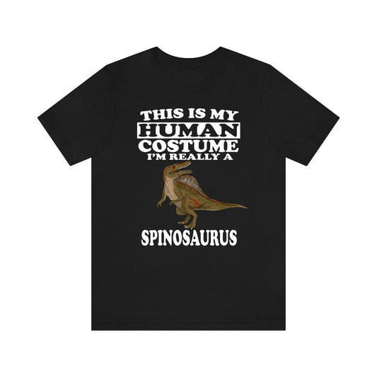 This Is My Human Costume I'm Really A Spinosaurus Dinosaur Shirt, Spinosaurus Lover Shirt, Dinosaur Shirt, Dinosaur Funny Gift, Adult Kids Image 2