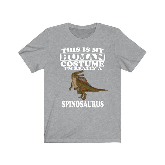 This Is My Human Costume I'm Really A Spinosaurus Dinosaur Shirt, Spinosaurus Lover Shirt, Dinosaur Shirt, Dinosaur Funny Gift, Adult Kids Image 1