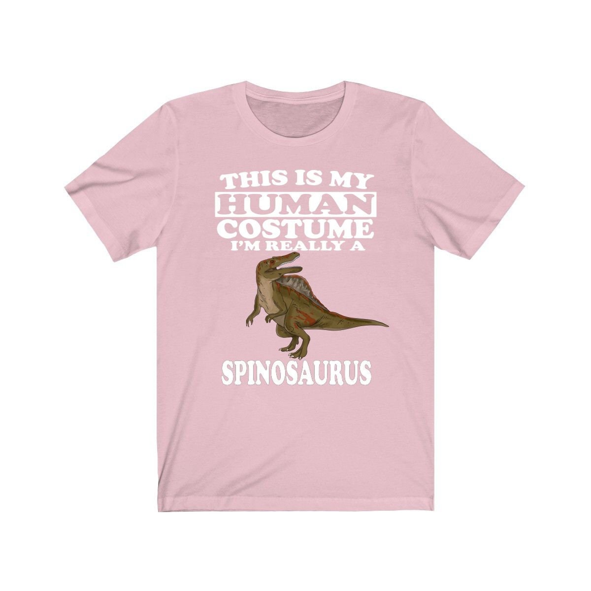 This Is My Human Costume I'm Really A Spinosaurus Dinosaur Shirt, Spinosaurus Lover Shirt, Dinosaur Shirt, Dinosaur Funny Gift, Adult Kids Image 4
