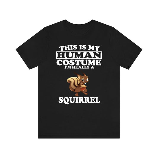 Squirrel Human Costume Shirt - squirrel print design