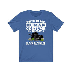 This Is My Human Costume I'm Really A Black Rat Snake Shirt - Black Rat Snake print