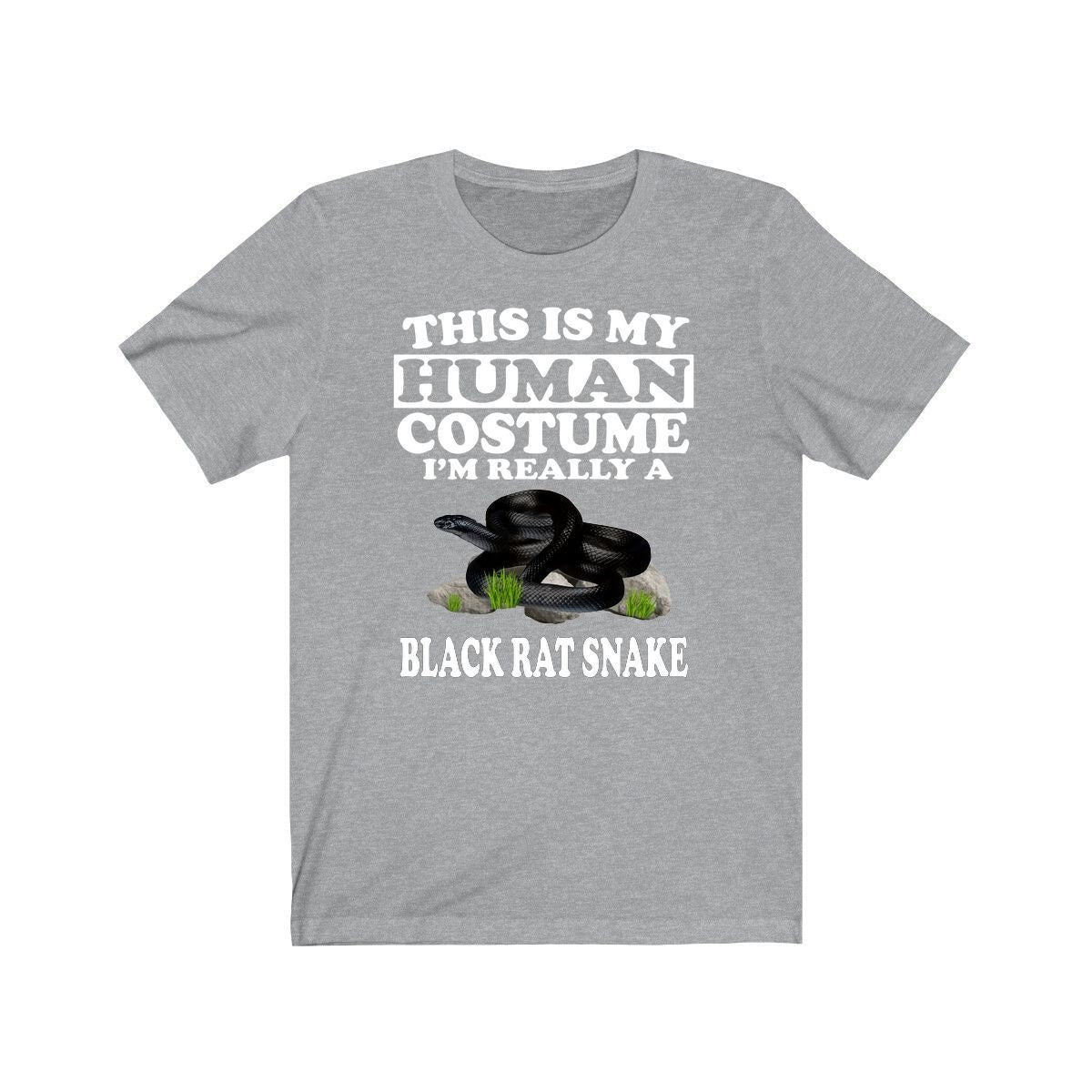 This Is My Human Costume I'm Really A Black Rat Snake Shirt, Black Rat Snake Lover Shirt, Snake Shirt, Snake Lover Gift, Animal Gift Image 1
