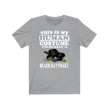 This Is My Human Costume I'm Really A Black Rat Snake Shirt, Black Rat Snake Lover Shirt, Snake Shirt, Snake Lover Gift, Animal Gift Image 1