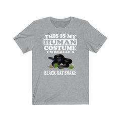 This Is My Human Costume I'm Really A Black Rat Snake Shirt - Black Rat Snake print