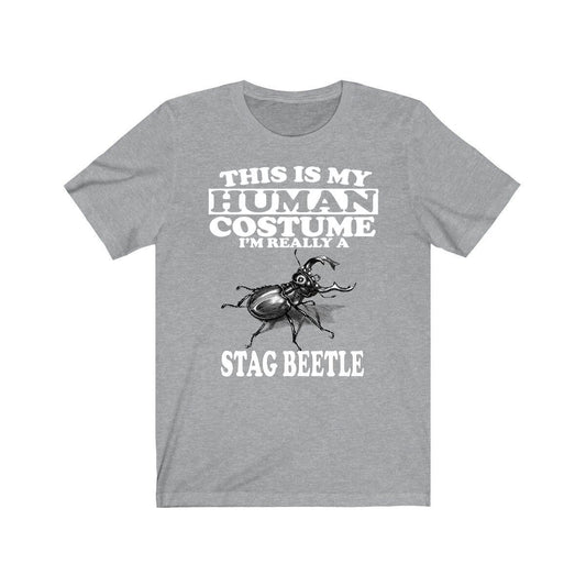 This is my human costume I am really a stag beetle insect tee