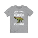 This Is My Human Costume I'm Really A Stegosaurus Dinosaur Shirt, Stegosaurus Lover Shirt, Stegosaurus Shirt, Funny Gift, Animal Adult Kids Image 1
