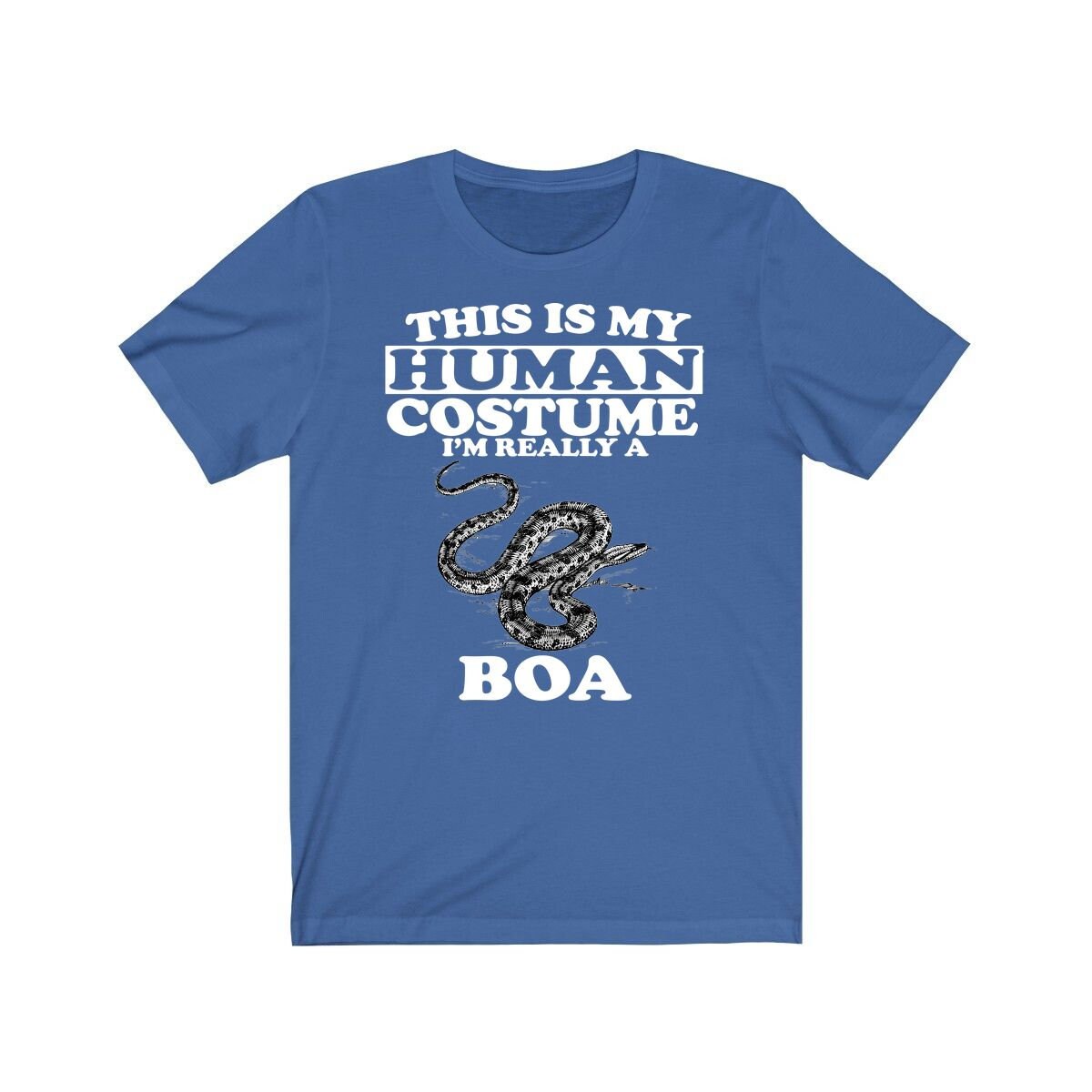 This Is My Human Costume I'm Really A Boa Snake Shirt, Boa Snake Lover Shirt, Snake Shirt, Snake Lover Gift, Animal Gift Image 3