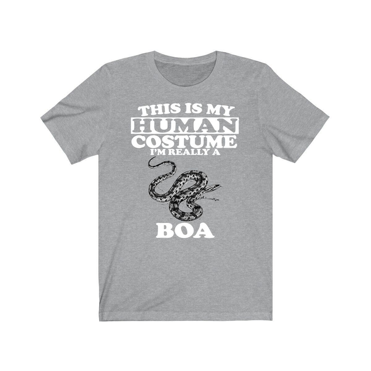 This Is My Human Costume I'm Really A Boa Snake Shirt, Boa Snake Lover Shirt, Snake Shirt, Snake Lover Gift, Animal Gift Image 1