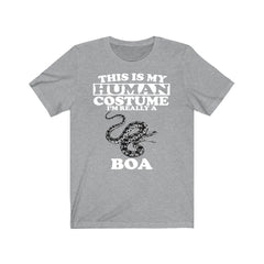 This Is My Human Costume I'm Really A Boa Snake Shirt - boa print design