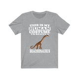 This Is My Human Costume I'm Really A Brachiosaurus Shirt, Dinosaur Lover Shirt, Dinosaur Shirt, Dinosaur Lover Gift, Animal Gift Image 3