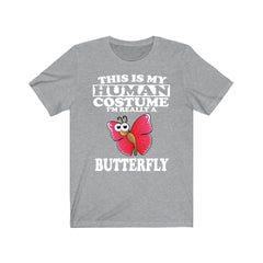 Butterfly Human Costume Shirt - butterfly print design