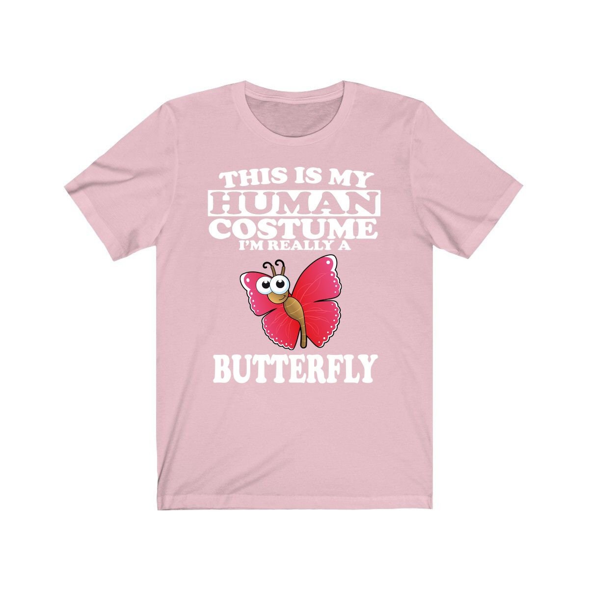 This Is My Human Costume I'm Really A Butterfly Shirt, Butterfly Lover Shirt, Butterfly Shirt, Butterfly Lover Gift, Animal Gift Image 4