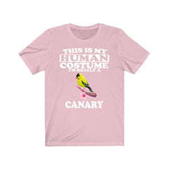 Canary Human Costume Shirt - canary print design