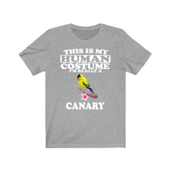Canary Human Costume Shirt - canary print design